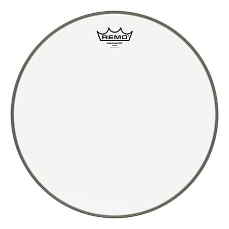Remo Ambassador Bass Drum Head Clear 24 Inch image 1