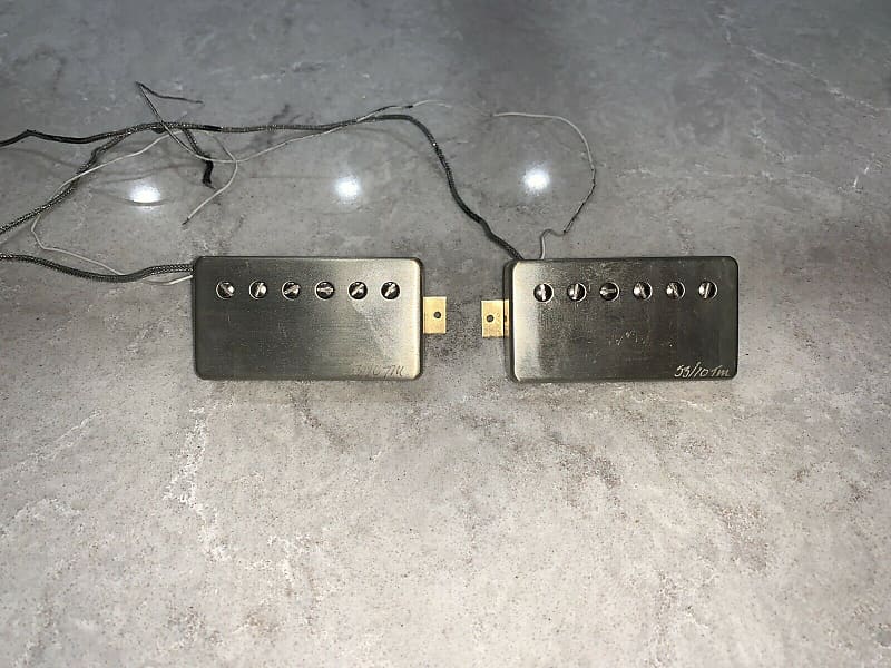 PRS 53/10 Humbucker Pickup Set Satin Nickel RARE!