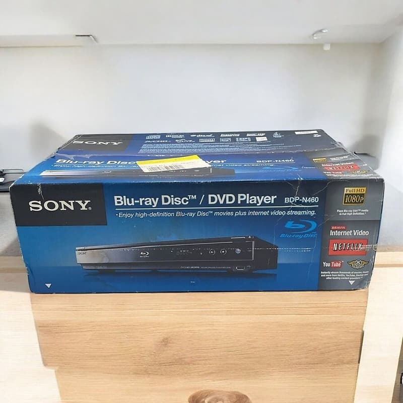 Sony Blu-ray Disc/DVD Player BDP-N460 1080p HDMI | Reverb