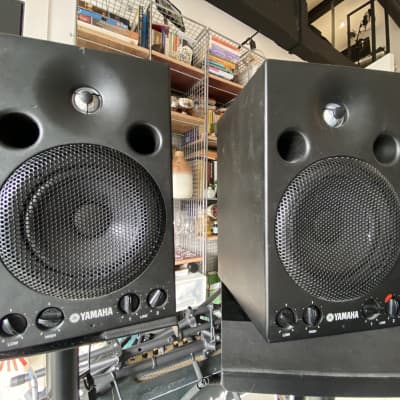 Yamaha MSP3 Powered Studio Monitor Pair Black | Reverb UK