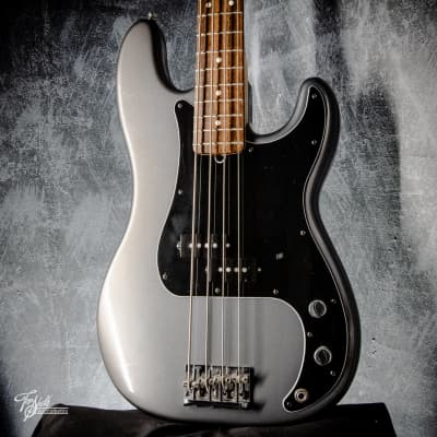 Fender American Standard Precision Bass Charcoal Frost Metallic 2007 for sale