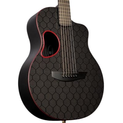 McPherson Carbon Fiber Touring Red Honeycomb Gold #12344 image 3