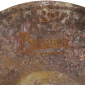 Meinl Cymbals 14 inch Byzance Extra Dry Medium Hi-hat Cymbals image 6