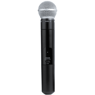 Shure PGXD2/SM58 Wireless Microphone Transmitter with SM58 (Band X8: 902 - 928 MHz)