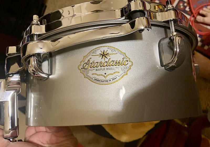 Tama Starclassic Maple Tymp Tom / 12x5 Silver Reverb