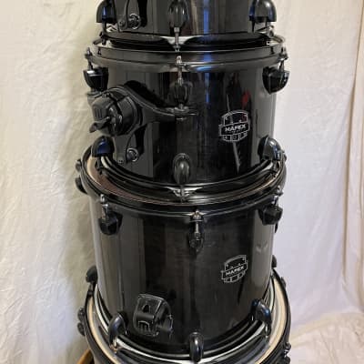 Mapex AR628SFUB Armory 22x18/10x7/12x8/14x12/16x14/14x5.5" 6pc Studioease Fast Shell Pack with Black Hardware image 5