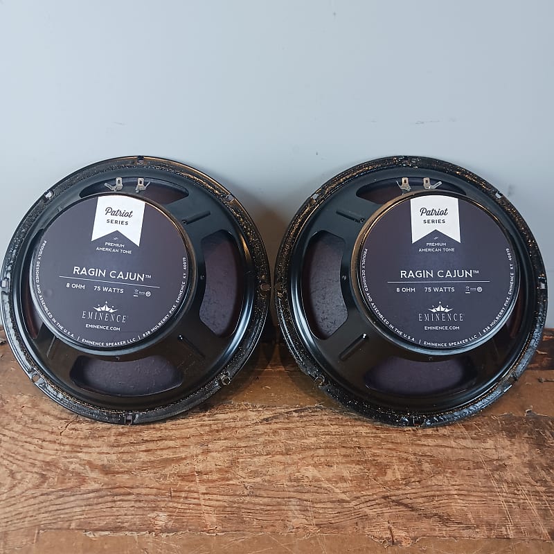 Eminence Ragin Cajun 10", 8ohm, 75 watt Speaker Pair Reverb