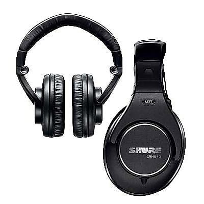 Shure SRH840 Professional Monitoring Headphone - Closed-Back Circumaural image 1
