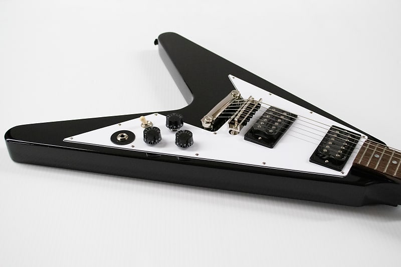 Epiphone Kirk Hammett 1979 Flying V Electric Guitar - Ebony