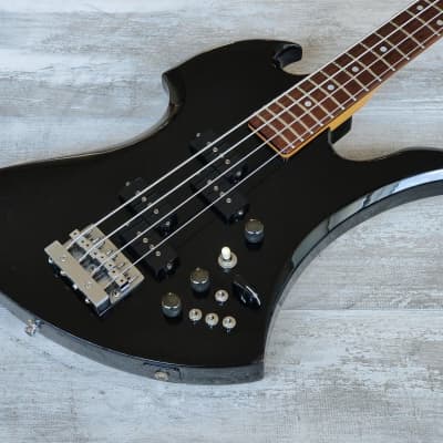1980's BC Rich Japan NJ Series MB-20 Mockingbird Bass w/Varitone (Black) for sale