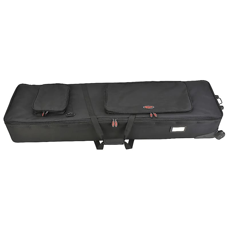 SKB 1SKB-SC88NKW Soft Case for 88-Key Narrow Keyboards with Wheels image 1