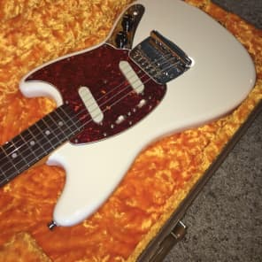 Fender MG65 '65 Reissue Mustang MIJ Olympic White image 3