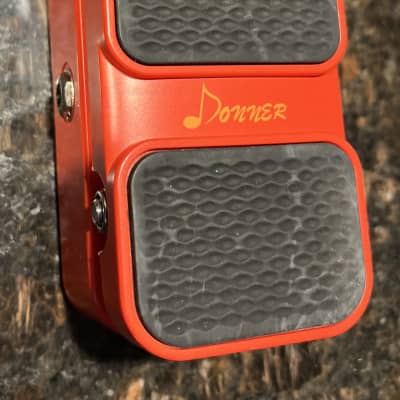 Donner Donner Vowel Wah and Volume Pedal 2010s - Red  2010s - Red for sale