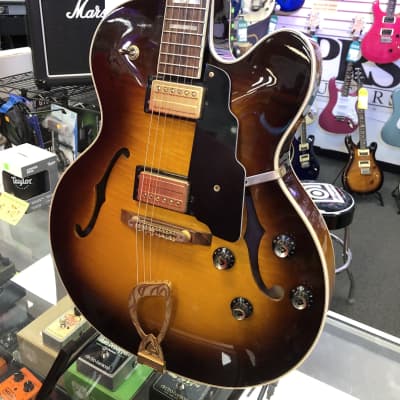 Guild X-170 Manhattan Hollowbody, Antique Sunburst with Case - Pre Owned for sale