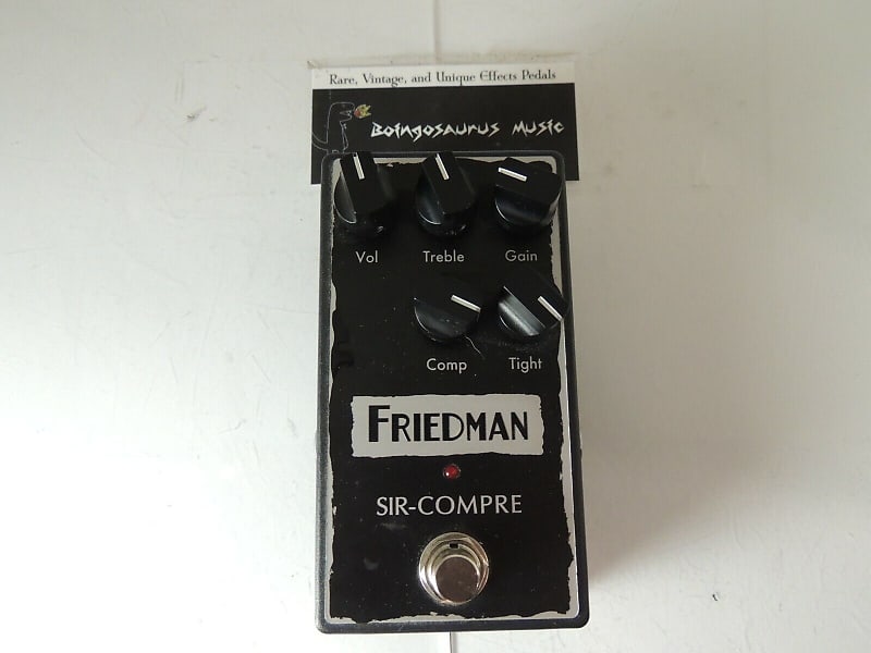 Friedman Amplification Sir Compre Compressor Overdrive Effects Pedal image 1