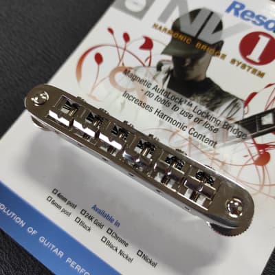 Graph Tech PM-8843-N0 ResoMax NV1 4mm Tune-O-Matic Bridge image 2