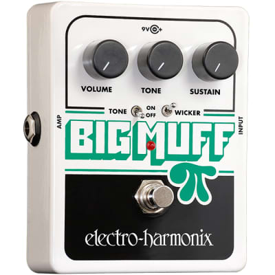 Electro-Harmonix Big Muff Pi with Tone Wicker Fuzz Pedal image 1