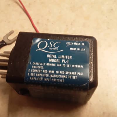 QSC PL-1 Model 8 pin-Octal Limiter image 4