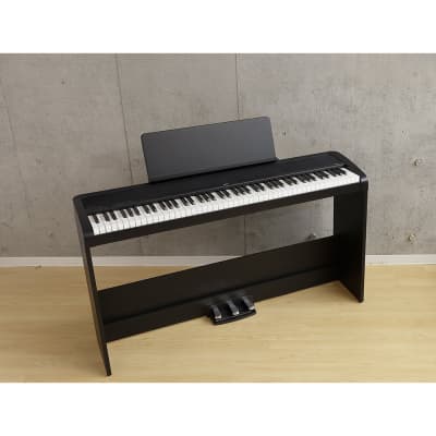 KORG B2SP 88-Key Natural Weighted Hammer Action Digital Piano with Stand and Three-Pedal Unit - Includes Audio/MIDI USB image 5