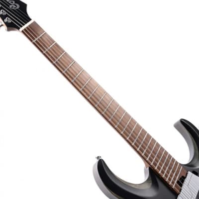 Cort X700 Mutility Multi-Scale Guitar, Fishman Fluence Pickups, Black Satin image 7