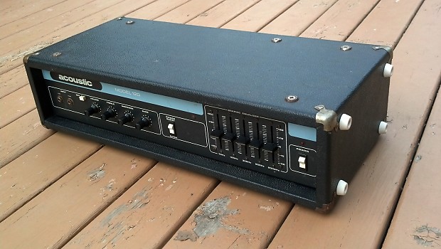 Acoustic 120 amp top