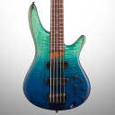 Ibanez SR875 Electric Bass, 5-String, Blue Reef Gradation