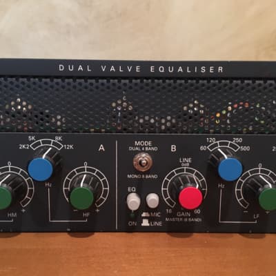 TL Audio EQ-1 Classic Series Dual Valve Equalizer Tube Preamp and Equalizer PARTS image 5