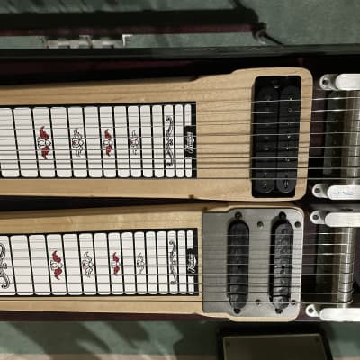 Hudson Double Neck Pedal Steel 8 str. each neck, open E and C6 Fender style and sound image 8