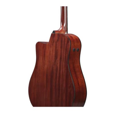 Ibanez AAD300CE 6-String Advanced Acoustic Guitar (Natural Low Gloss) image 3