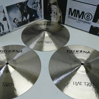 Istanbul Mehmet Cymbals 14" Traditional Hat Trio image 2