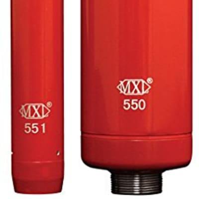 MXL 550/551 Microphone Ensemble Kit (Red)