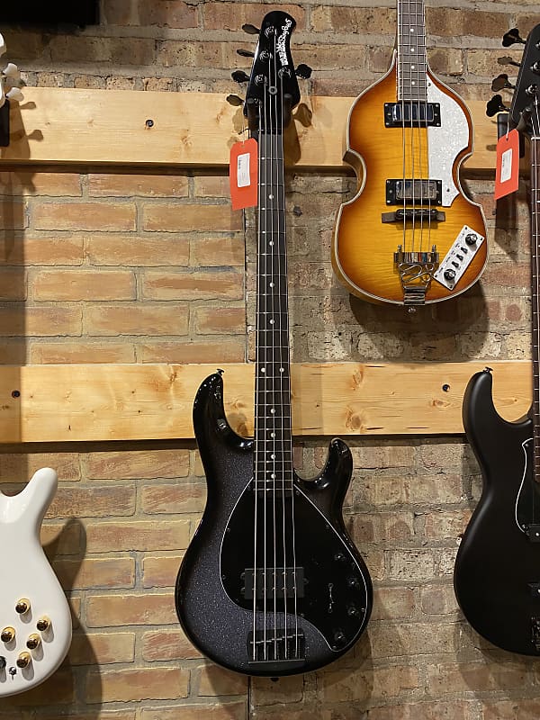 Ernie Ball Music Man StingRay 5 Special H 5-String Electric Bass Guitar - Smoked Chrome image 1