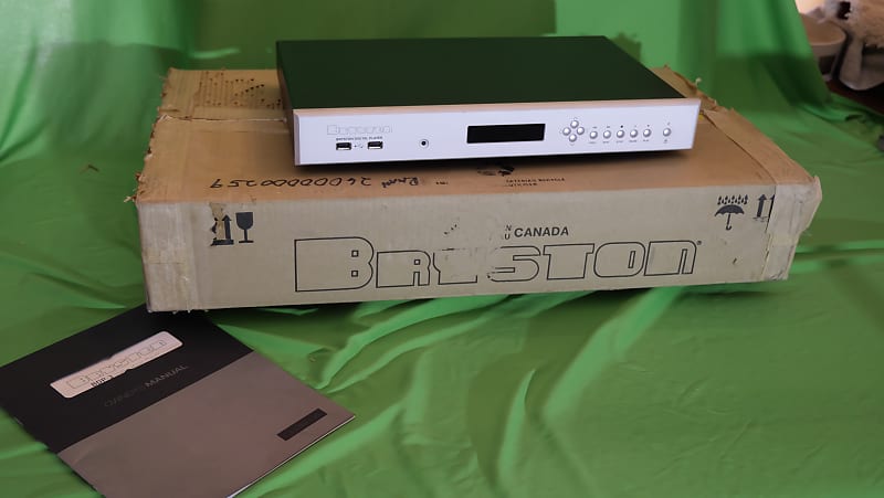 Used Bryston BDP-3 Digital Music Player - 17&quot; in Silver  			