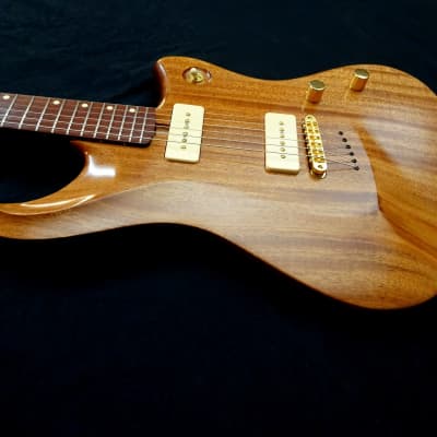 Rukavina Mahogany J Model 25" Offset Guitar image 11