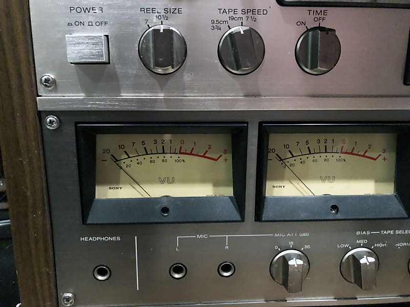 Sony TC-765 closed loop, dual capstan reel tape recorder