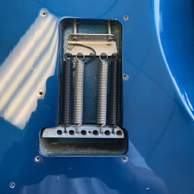 Fender Stratocaster Made In Japan 1980s - Blue image 11