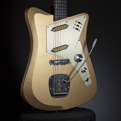 Uma Guitars Jetson 2 "Gold Leaf" w/ Mastery bridge & Vibrato NEW/2020 DEMO VIDEO ADDED (Authorized Dealer) image 19