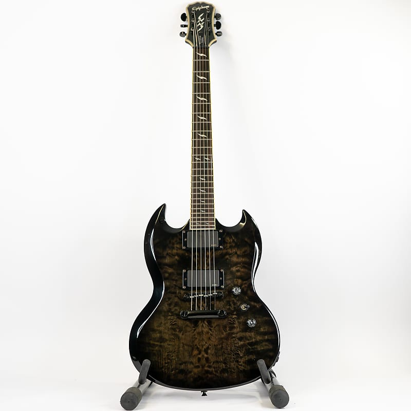 ギター Epiphone PROPHECY SG CUSTOM GX Epiphone SG Prophecy Custom GX Electric Guitar with Dirty