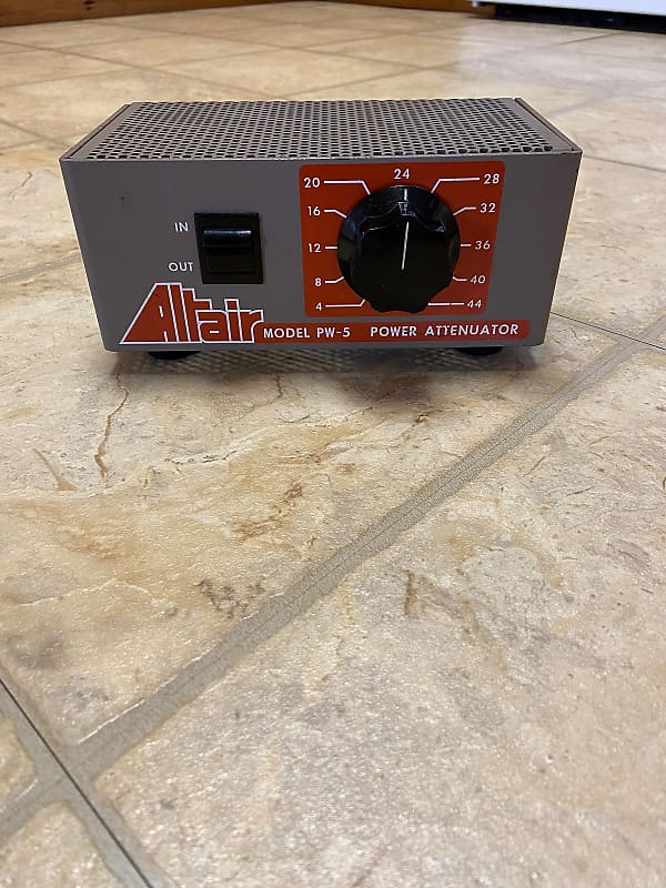 Altair PW5 1980s Attenuator Tube Speaker Soak Reverb