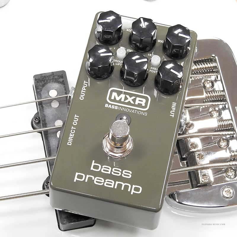 MXR Bass Preamp Pedal Reverb