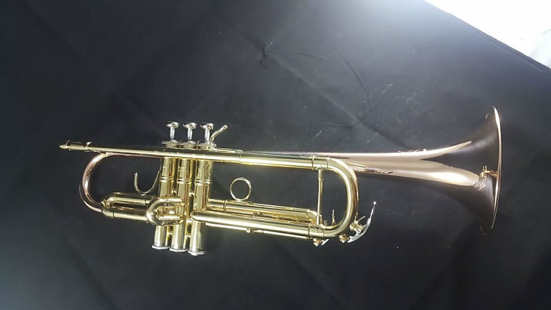 JP 251RSW Smith Watkins Trumpet in Clear Lacquer with Rose Brass Bell image 1