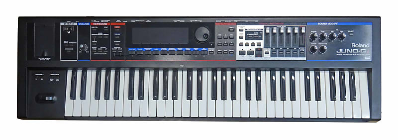 Roland Juno-Gi Mobile Synthesizer with Digital Recorder | Reverb