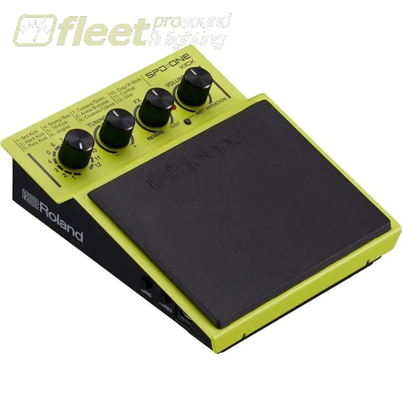 Roland SPD::One Kick Digital Percussion Pad - Yellow image 1