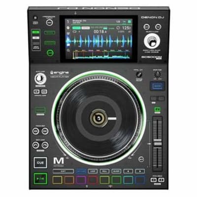 Denon DJ SC5000M | Professional DJ Media Player with Motorised Platter, 7” Multi-Touch Display, Mult image 1