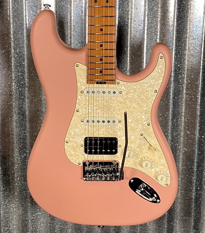 Musi Capricorn Classic Hss Stratocaster Matte Shell Pink 