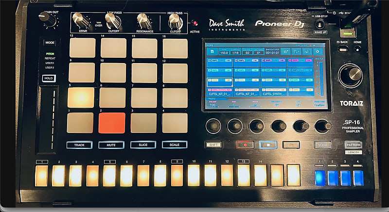 Pioneer Toraiz SP-16 Sampler and Sequencer | Reverb