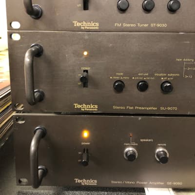 Technics SE-9060 Stereo/Mono Amplifier, SU-9070 Stereo Flat Preamplifier, ST-9030 Stereo FM Tuner image 3