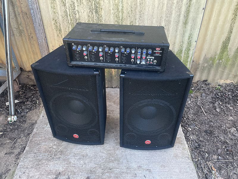 Harbinger 120 hot sale watt pa system