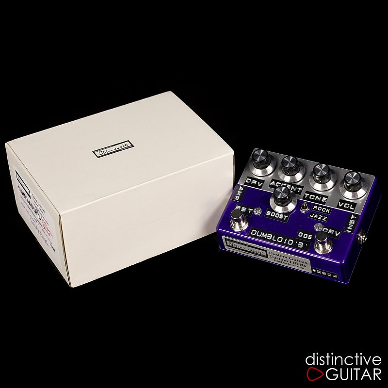 Shin's Music Dumbloid Overdrive Special ODS Boost - Candy Purple