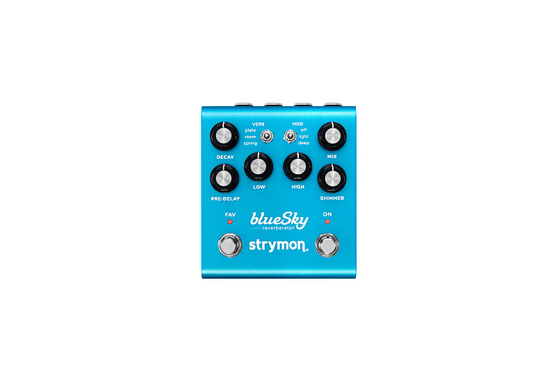 Strymon blueSky Reverberator V2 Next Generation Reverb Effects Pedal